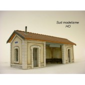 Platform shelter. PN SUD MODELISME 8797