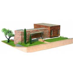 Chalet de estilo moderno. DOMUS KITS 40600