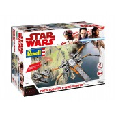 Star Wars: Poe´s boosted X-Wing fighter. REVELL 06763