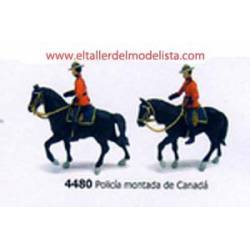 Policia montada del Canadá. ANESTE 4480