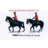 Policia montada del Canadá. ANESTE 4480