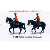 Policia montada de Canadá. ANESTE 4480