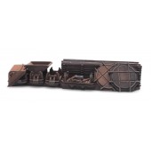 Cargo: Narrow gauge dumpers and tracks.