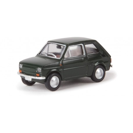 Fiat 126, verde.