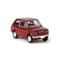 Fiat 126, rojo óxido.