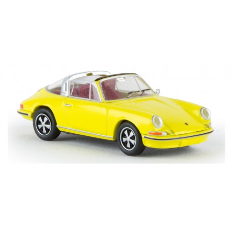 Porsche 911 TARGA, yellow.