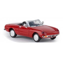 Alfa Romeo Spider 2000, rojo.