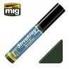 Streakingbrusher: Green-grey grime.