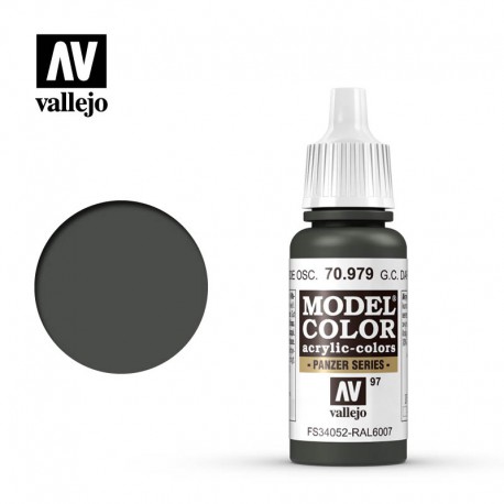 Alemán camuflaje verde oscuro 17 ml, #97. VALLEJO 70979