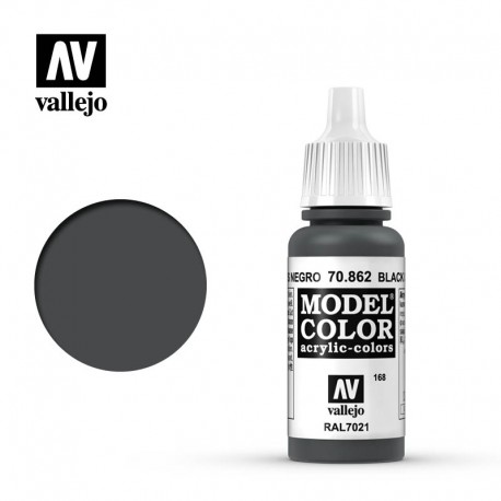 Gris negro 17 ml, #168. VALLEJO 70862