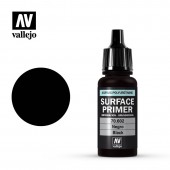 Surface acrylic-poliurethan, black. 17 ml. VALLEJO 70602