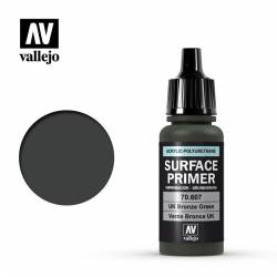 Surface primer, UK Bronze Green. 17 ml. VALLEJO 70607