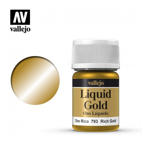 Rich gold 35 ml, #214. VALLEJO 70793