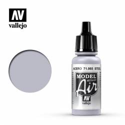 Acero (Metalizado) 17 ml. VALLEJO 71065