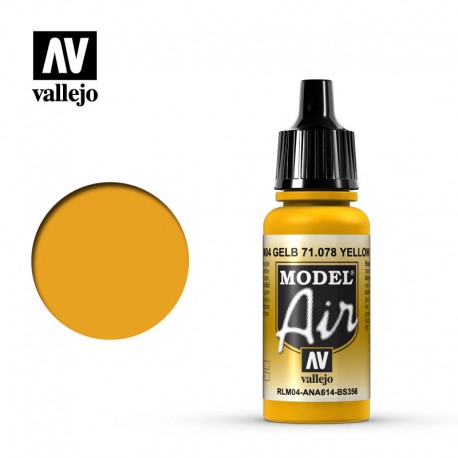 Amarillo RLM 04 17 ml. VALLEJO 71078