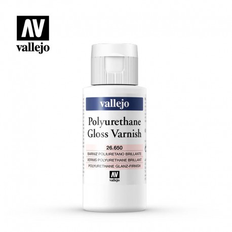 Barniz de poliuretano, brillante. 60 ml. VALLEJO 26650