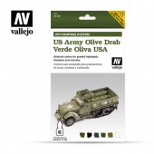 Set Verde Oliva USA. VALLEJO 78402