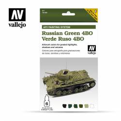 Set Verde Ruso 4BO. VALLEJO 78403