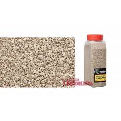 Balasto o grava gruesa, beige. WOODLAND SCENICS B1387