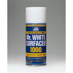 Mr Surfacer 1000, Spray blanco.