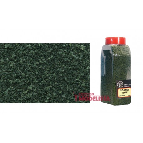 Bote con dosificador de césped (verde oscuro). WOODLAND T1365