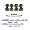 AC transformation kit for RENFE 340.