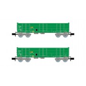 Ealos wagons, green version, RENFE