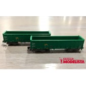 Ealos wagons, green version, RENFE