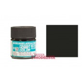 Negro metal 10 ml. Gunze Sangyo. HOBBY COLOR H028