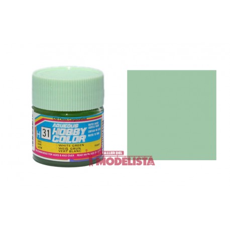 Blanco verdoso 10 ml. Gunze Sangyo. HOBBY COLOR H031