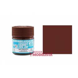 Red brown 10 ml. Gunze Sangyo. HOBBY COLOR H047