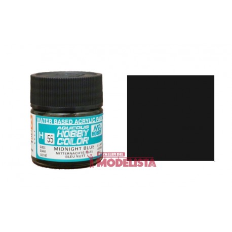 Azul medianoche 10 ml. Gunze Sangyo. HOBBY COLOR H055