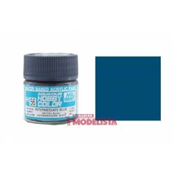 Azul intermedio 10 ml. Gunze Sangyo. HOBBY COLOR H056