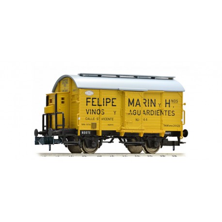 Vagón fudre "Felipe Marin". NORTE.