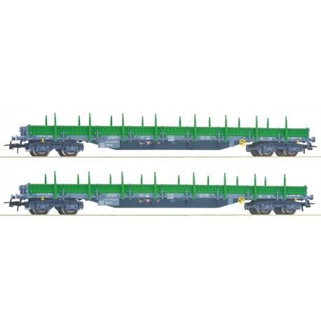 Stake wagon set, RENFE.