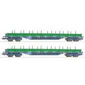 Stake wagon set, RENFE.