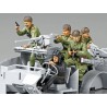 M3A1 scout car, w/ figures.