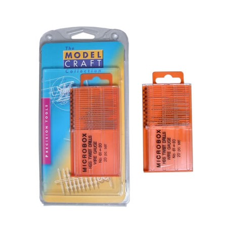 Juego de brocas. MODELCRAFT PDR4004