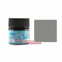 Gris oscuro J-II 10 ml. Gunze Sangyo. HOBBY COLOR H083