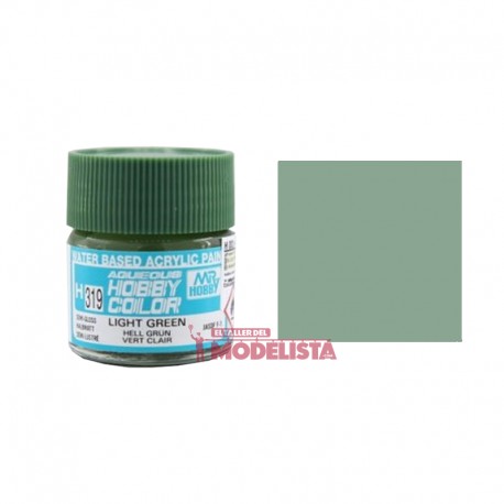 Light green 10 ml. Gunze Sangyo. HOBBY COLOR H319