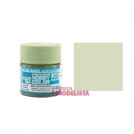 Verde camuflaje EGG 10 ml. Gunze Sangyo. HOBBY COLOR H074