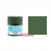 Verde oliva 10 ml. Gunze Sangyo. HOBBY COLOR H405