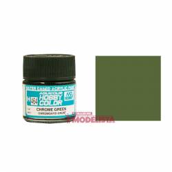 Verde cromado 10 ml. Gunze Sangyo. HOBBY COLOR H464