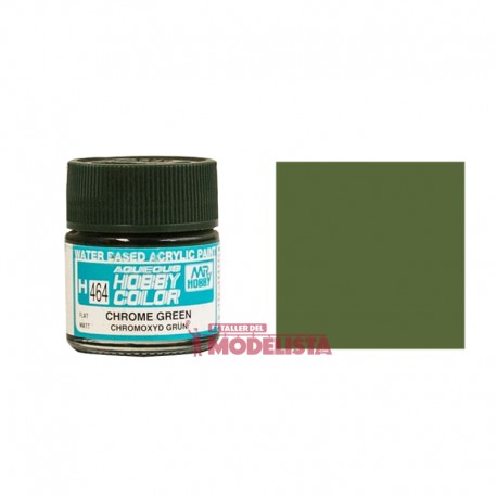 Chrome green 10 ml. Gunze Sangyo. HOBBY COLOR H464