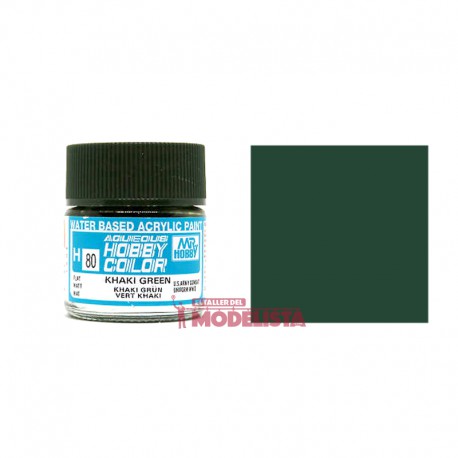 Verde caqui 10 ml. Gunze Sangyo. HOBBY COLOR H080