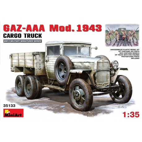 Camión GAZ-AAA  Mod.1943.