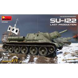 Autopropulsado soviético SU-122, producción media.