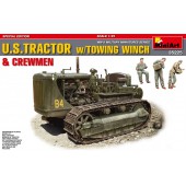 U.S. tractor with towing winch.