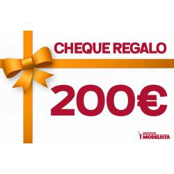 Cheque regalo - 200 €