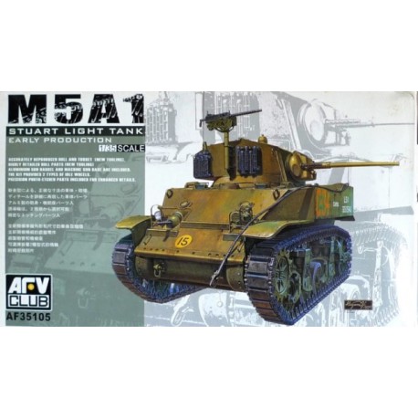 M5A1 Stuart Light Tank. Early.